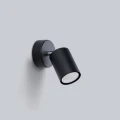 Lampa ścienna LEMMI 1 czarna kinkiet SL.1126 SOLLUX LIGHTING