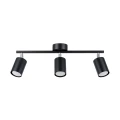 Lampa sufitowa LEMMI 3 czarna plafon SL.1128 SOLLUX LIGHTING