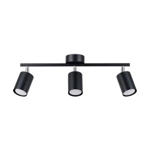 Lampa sufitowa LEMMI 3 czarna plafon SL.1128 SOLLUX LIGHTING