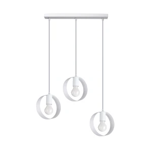 Lampa wisząca TITRAN 3 biała zwis SL.1138 SOLLUX LIGHTING