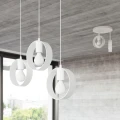 Lampa wisząca TITRAN 3 biała zwis SL.1138 SOLLUX LIGHTING