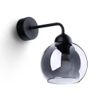 Lampa ścienna ALINO 1 czarna kinkiet SL.1139 SOLLUX LIGHTING