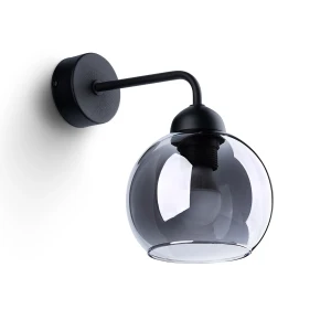 Lampa ścienna ALINO 1 czarna kinkiet SL.1139 SOLLUX LIGHTING