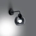 Lampa ścienna ALINO 1 czarna kinkiet SL.1139 SOLLUX LIGHTING