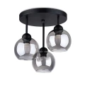Lampa wisząca ALINO 3 czarna żyrandol SL.1140 SOLLUX LIGHTING