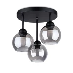 Lampa wisząca ALINO 3 czarna żyrandol SL.1140 SOLLUX LIGHTING