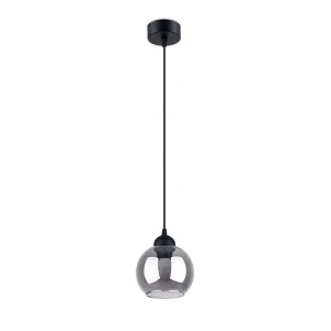 Lampa wisząca ALINO 1 czarna zwis SL.1141 SOLLUX LIGHTING