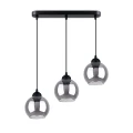 Lampa wisząca ALINO 3 czarna zwis SL.1142 SOLLUX LIGHTING