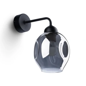 Lampa ścienna FILLAN 1 czarna kinkiet SL.1143 SOLLUX LIGHTING