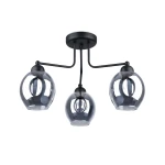 Lampa wisząca FILLAN 3 czarna żyrandol SL.1144 SOLLUX LIGHTING