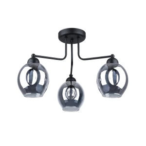 Lampa wisząca FILLAN 3 czarna żyrandol SL.1144 SOLLUX LIGHTING