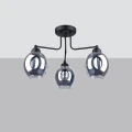 Lampa wisząca FILLAN 3 czarna żyrandol SL.1144 SOLLUX LIGHTING