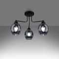 Lampa wisząca FILLAN 3 czarna żyrandol SL.1144 SOLLUX LIGHTING