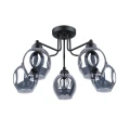 Lampa wisząca FILLAN 5 czarna żyrandol SL.1145 SOLLUX LIGHTING