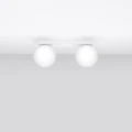 Lampa sufitowa YOLI 2 biała plafon SL.1147 SOLLUX LIGHTING