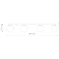 Lampa sufitowa YOLI 4 biała plafon SL.1149 SOLLUX LIGHTING