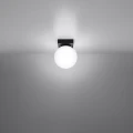 Lampa sufitowa YOLI 1 czarna plafon SL.1151 SOLLUX LIGHTING