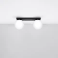 Lampa sufitowa YOLI 2 czarna plafon SL.1152 SOLLUX LIGHTING