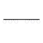 Lampa sufitowa YOLI 6 czarna plafon SL.1155 SOLLUX LIGHTING