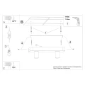 Lampa sufitowa TAVO 2 plafon SL.1157 SOLLUX LIGHTING