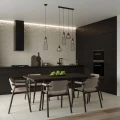 Lampa ścienna SUBA czarna kinkiet SL.1164 SOLLUX LIGHTING