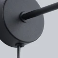 Lampa ścienna SUBA czarna kinkiet SL.1164 SOLLUX LIGHTING