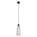 Lampa wisząca SUBA 1 czarna zwis SL.1165 SOLLUX LIGHTING