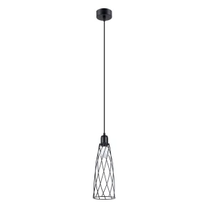 Lampa wisząca SUBA 1 czarna zwis SL.1165 SOLLUX LIGHTING