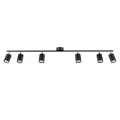 Lampa sufitowa LEMMI 6L czarna plafon SL.1169 SOLLUX LIGHTING