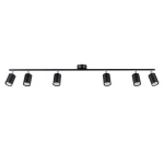 Lampa sufitowa LEMMI 6L czarna plafon SL.1169 SOLLUX LIGHTING