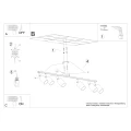 Lampa sufitowa LEMMI 6L czarna plafon SL.1169 SOLLUX LIGHTING