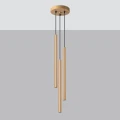 Lampa wisząca PASTELO 3P złota zwis SL.1172 SOLLUX LIGHTING