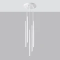 Lampa wisząca PASTELO 5P biała zwis SL.1175 SOLLUX LIGHTING