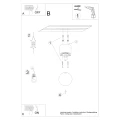 Lampa sufitowa BOOMO 8 plafon SL.1190 SOLLUX LIGHTING