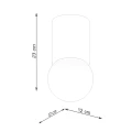 Lampa sufitowa BOOMO 12 plafon SL.1191 SOLLUX LIGHTING