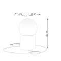 Lampa biurkowa BOOMO lampka biurkowa biurkowa SL.1193 SOLLUX LIGHTING