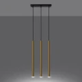 Lampa wisząca PASTELO 3L złoty połysk zwis SL.1196 SOLLUX LIGHTING