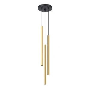 Lampa wisząca PASTELO 3P złoty połysk zwis SL.1197 SOLLUX LIGHTING