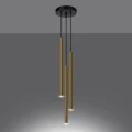 Lampa wisząca PASTELO 3P złoty połysk zwis SL.1197 SOLLUX LIGHTING