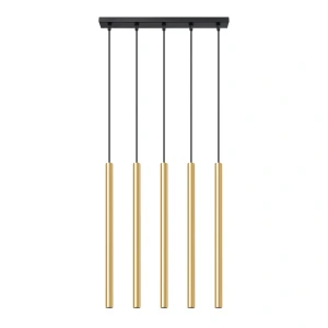 Lampa wisząca PASTELO 5L złoty połysk zwis SL.1198 SOLLUX LIGHTING