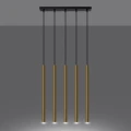 Lampa wisząca PASTELO 5L złoty połysk zwis SL.1198 SOLLUX LIGHTING