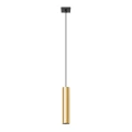 Lampa wisząca LAGOS 1 złoty połysk zwis SL.1200 SOLLUX LIGHTING