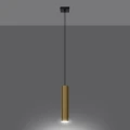 Lampa wisząca LAGOS 1 złoty połysk zwis SL.1200 SOLLUX LIGHTING