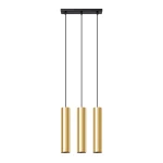 Lampa wisząca LAGOS 3 złoty połysk zwis SL.1201 SOLLUX LIGHTING