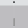Lampa wisząca LAGOS 1 chrom zwis SL.1204 SOLLUX LIGHTING