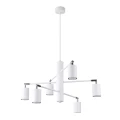 Lampa wisząca LEMMI 6 biała żyrandol SL.1206 SOLLUX LIGHTING