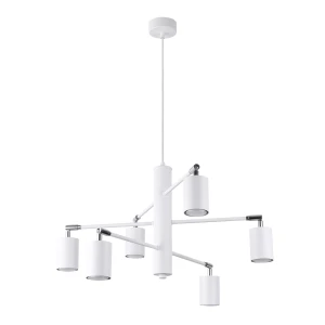 Lampa wisząca LEMMI 6 biała żyrandol SL.1206 SOLLUX LIGHTING