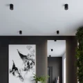 Lampa sufitowa ZOE czarny LED plafon SL.1210 SOLLUX LIGHTING