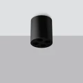 Lampa sufitowa ZOE czarny LED plafon SL.1210 SOLLUX LIGHTING