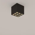 Lampa sufitowa OZZY czarny LED plafon SL.1211 SOLLUX LIGHTING